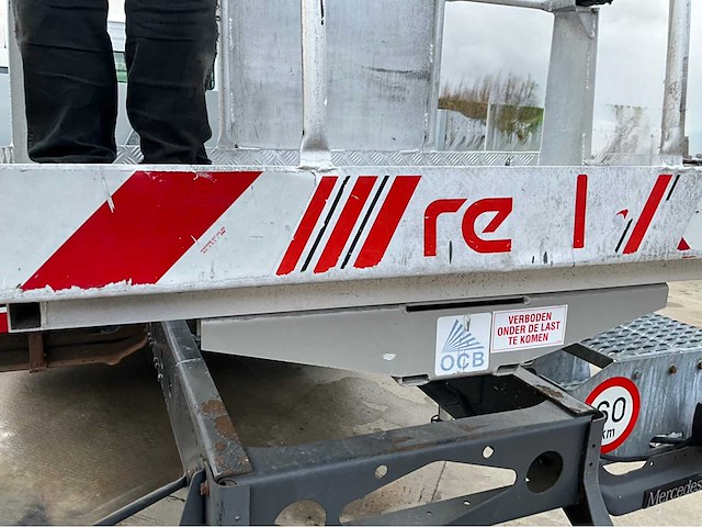 2009 mercedes-benz atego 816 + edda tl2750 hoogtewerker (27,5m) - afbeelding 50 van  53