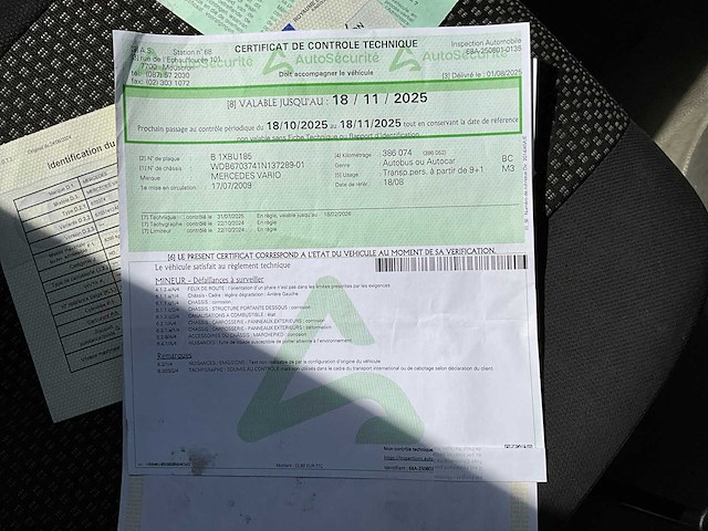 2009 mercedes-benz vario bus - afbeelding 12 van  18