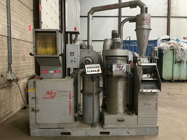 2009 mg recycling monoblocco compact 220t metaalverwerking - kabelstripper - afbeelding 2 van  9