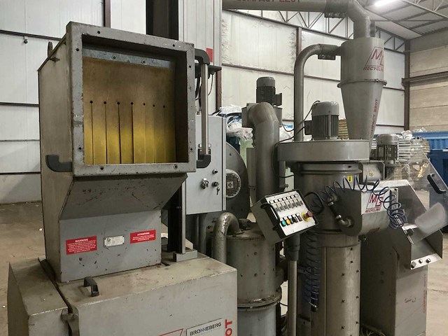 2009 mg recycling monoblocco compact 220t metaalverwerking - kabelstripper - afbeelding 3 van  9