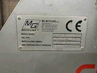 2009 mg recycling monoblocco compact 220t metaalverwerking - kabelstripper - afbeelding 5 van  9