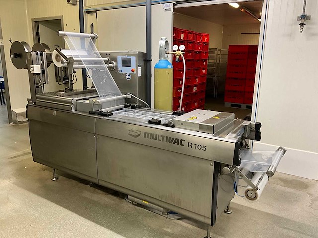 2009 multivac r105 vul en sealmachine - afbeelding 1 van  12