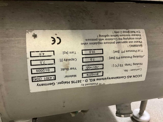 2009 multivac r105 vul en sealmachine - afbeelding 8 van  12