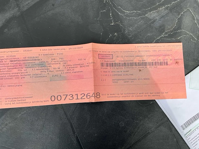 2009 nissan pixo personenauto - afbeelding 14 van  23