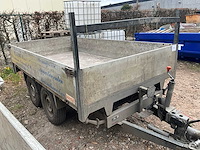 2009 noyens k2/2000 kiepbak aanhangwagen