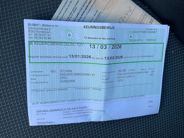 2009 opel corsa personenauto - afbeelding 38 van  44