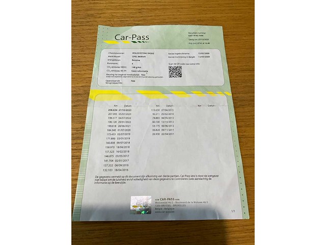 2009 opel meriva - afbeelding 38 van  38