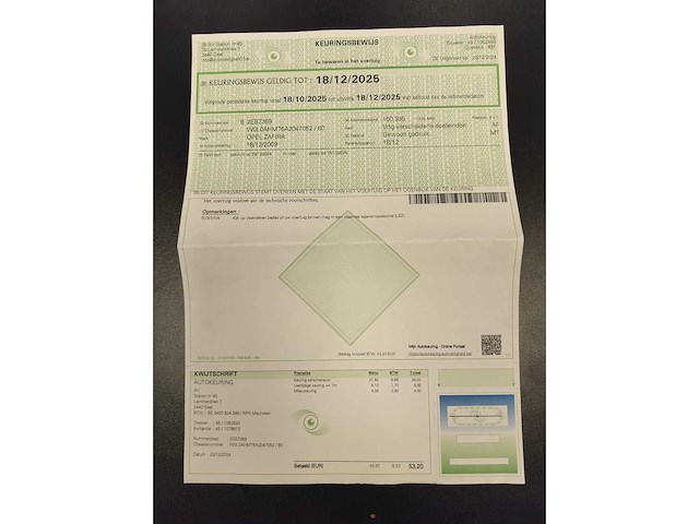 2009 opel zafira monocab - 7 personen - 1.6 benzine - afbeelding 36 van  54