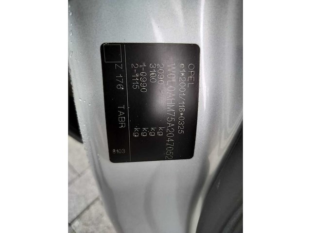 2009 opel zafira monocab - 7 personen - 1.6 benzine - afbeelding 50 van  54