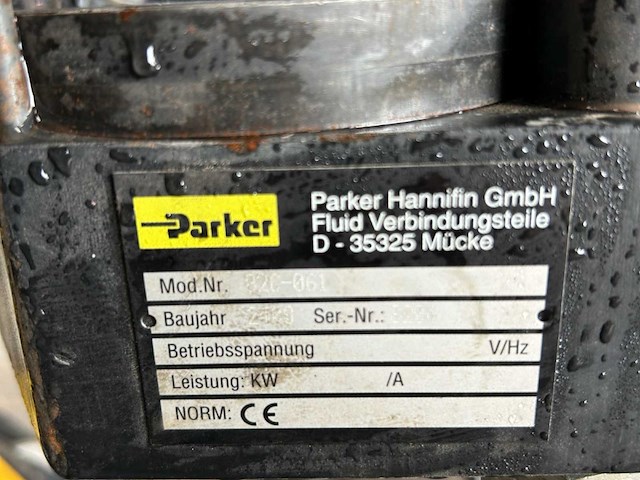 2009 parker karrykrimp hydraulische pers - afbeelding 7 van  9
