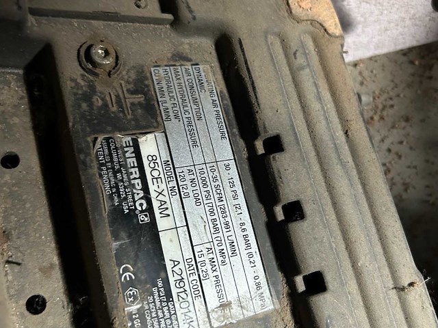 2009 parker karrykrimp hydraulische pers - afbeelding 2 van  2