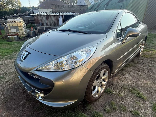 2009 peugeot 207 cc cabrio 1.6 personenauto - afbeelding 1 van  17