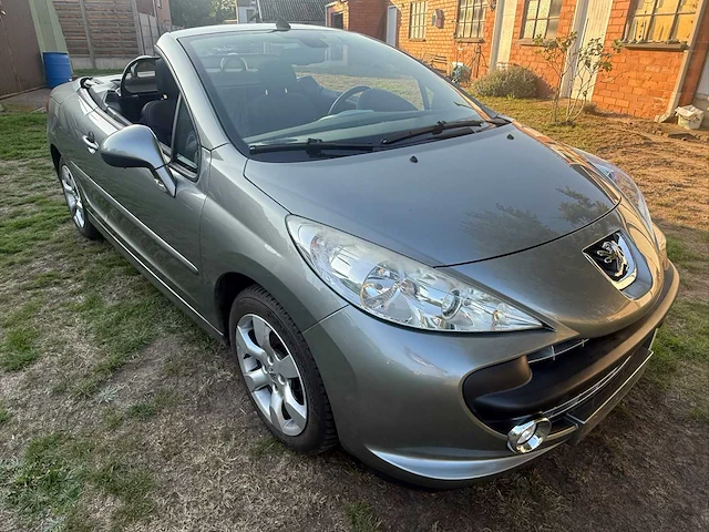 2009 peugeot 207 cc cabrio 1.6 personenauto - afbeelding 13 van  17