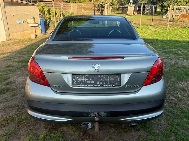 2009 peugeot 207 cc cabrio 1.6 personenauto - afbeelding 10 van  17