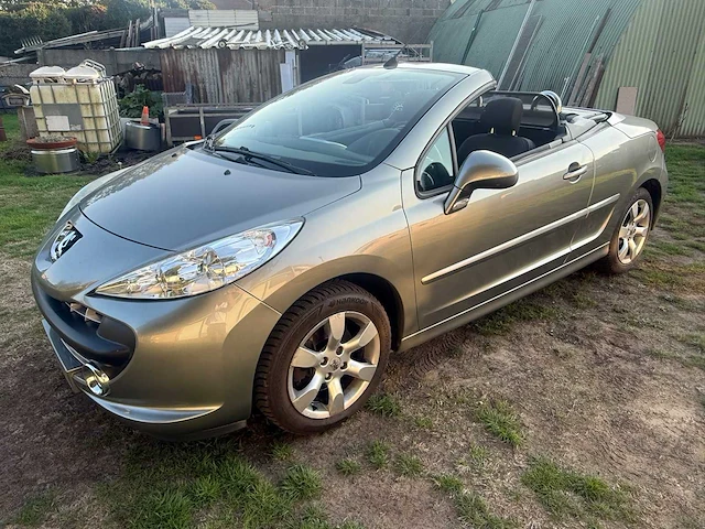 2009 peugeot 207 cc cabrio 1.6 personenauto - afbeelding 12 van  17