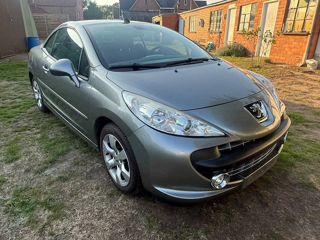 2009 peugeot 207 cc cabrio 1.6 personenauto - afbeelding 14 van  17