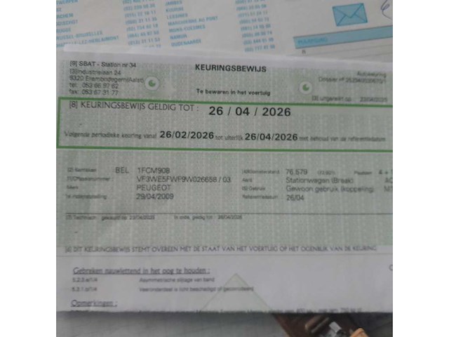 2009 peugeot 207 sw - afbeelding 5 van  9