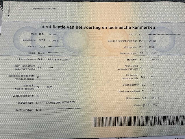 2009 peugeot boxer koelwagen lichte vracht - afbeelding 35 van  46