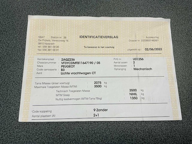 2009 peugeot boxer koelwagen lichte vracht - afbeelding 15 van  25