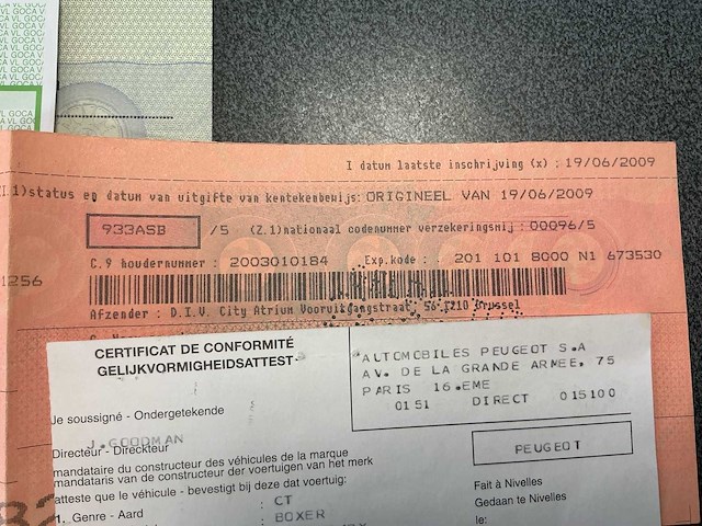 2009 peugeot boxer koelwagen lichte vracht - afbeelding 21 van  25