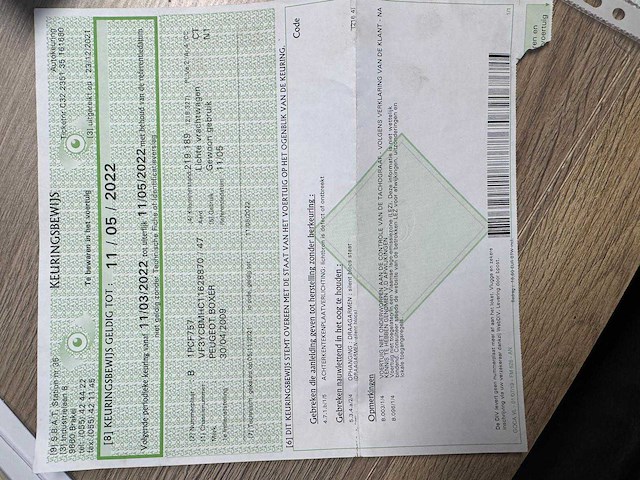 2009 peugeot boxer lichte vrachtwagen - afbeelding 20 van  27