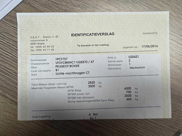 2009 peugeot boxer lichte vrachtwagen - afbeelding 20 van  23