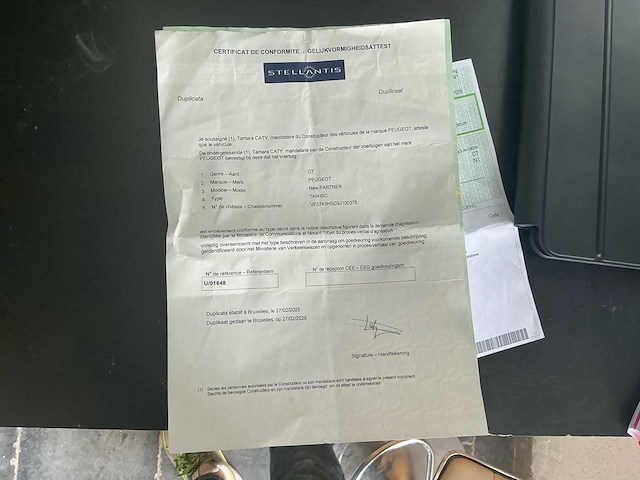 2009 peugeot partner lichte vracht personenauto - afbeelding 12 van  18