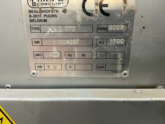 2009 philips constant 010.070 gecombineerde vlakvandiktebank - afbeelding 9 van  17