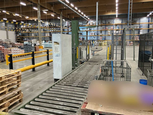 2009 pieri wrapping line palletwikkelingsstraat - afbeelding 6 van  10