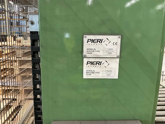 2009 pieri wrapping line palletwikkelingsstraat - afbeelding 2 van  10