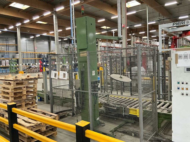 2009 pieri wrapping line palletwikkelingsstraat - afbeelding 9 van  10