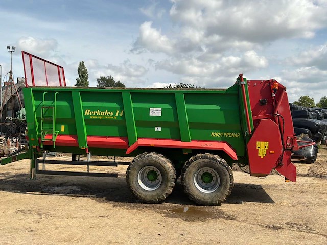 2009 pronar n262/1 herkules 14 mestverspreider - afbeelding 12 van  35