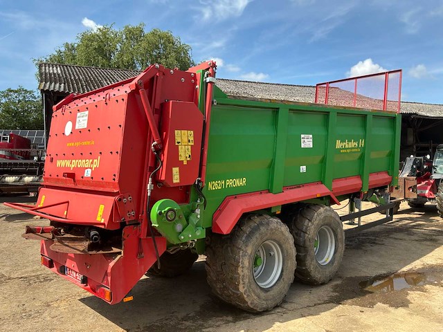 2009 pronar n262/1 herkules 14 mestverspreider - afbeelding 31 van  35