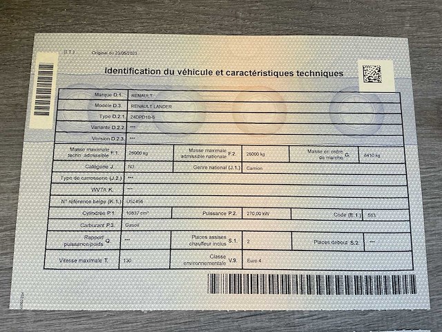 2009 renault lander vrachtwagen haaksysteem/kraan - afbeelding 59 van  64