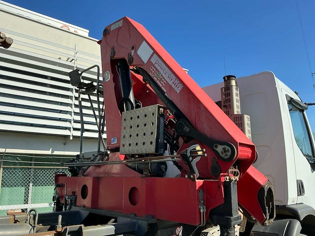 2009 renault lander vrachtwagen haaksysteem/kraan - afbeelding 10 van  17