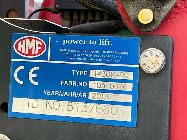 2009 renault lander vrachtwagen haaksysteem/kraan - afbeelding 14 van  17