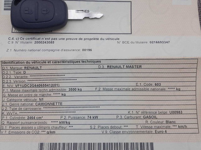 2009 renault master - afbeelding 7 van  16
