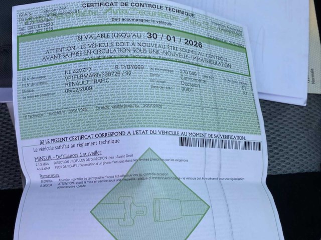 2009 renault trafic flbma6 bus + lift - afbeelding 21 van  33