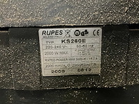 2009 rupes ks260e industriële stofzuiger met arm - afbeelding 10 van  10