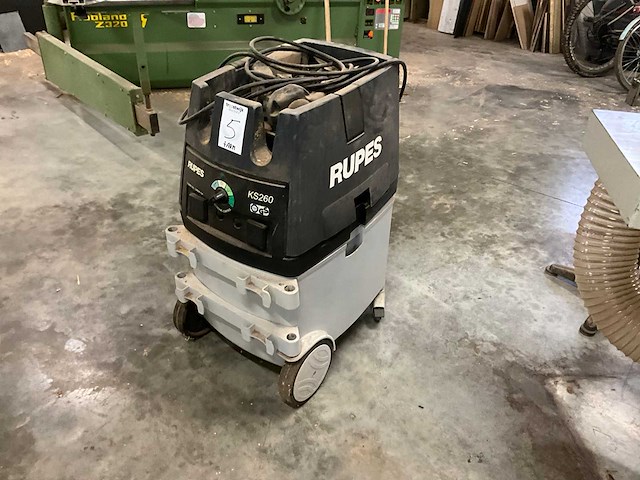 2009 rupes ks260e industriële stofzuiger met arm - afbeelding 1 van  10