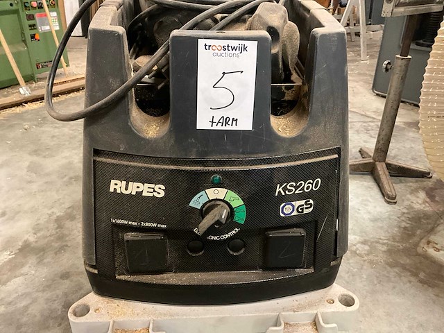 2009 rupes ks260e industriële stofzuiger met arm - afbeelding 3 van  10