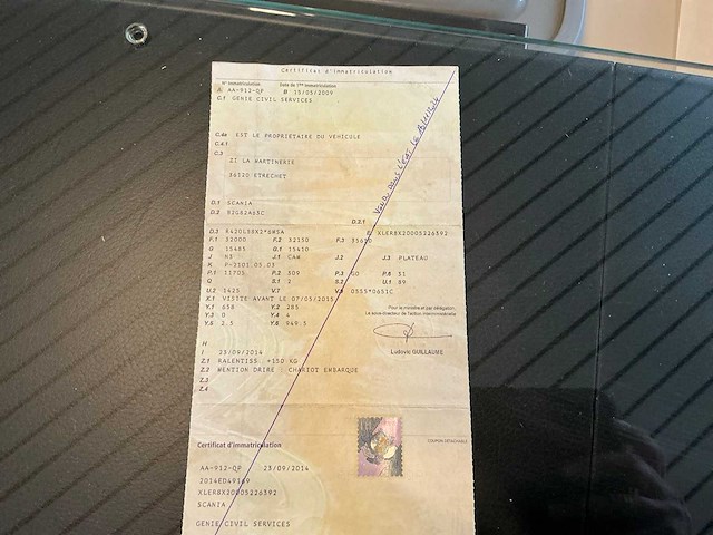 2009 scania r420 vrachtwagen - afbeelding 15 van  25