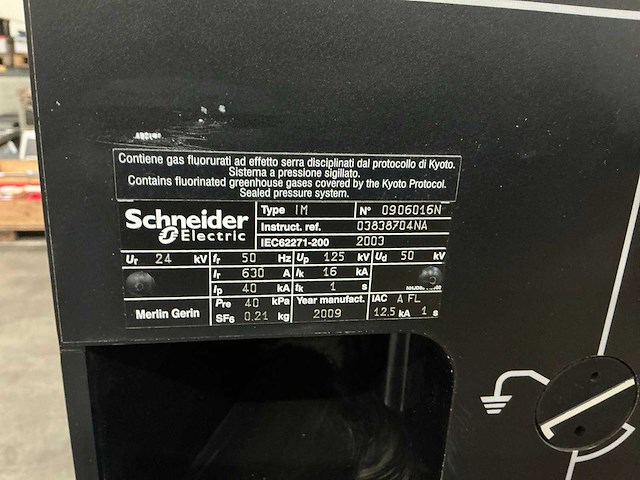 2009 schneider sm6 im hoogspanning unit - afbeelding 7 van  8