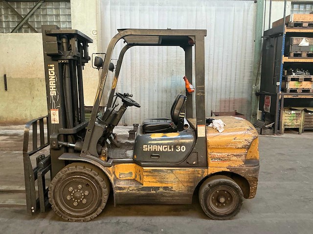 2009 shangli cpcd30 vorkheftruck - afbeelding 16 van  17