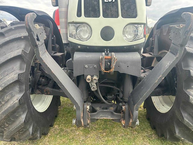 2009 steyr 6195 cvt - vierwielaangedreven landbouwtractor - afbeelding 7 van  30