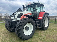 2009 steyr 6195 cvt - vierwielaangedreven landbouwtractor - afbeelding 1 van  30