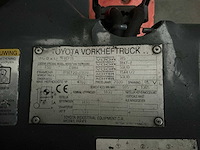 2009 toyota 7fbef18 vorkheftruck - afbeelding 9 van  10
