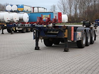 2009 van hool 20ft/30ft, adr (ex/ii, ex/iii, fl, at), bpw + drum, alcoa, galvanized, liftaxle - afbeelding 1 van  1