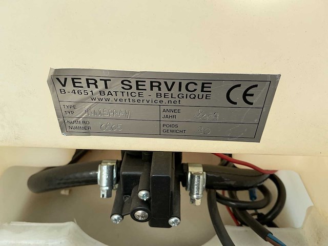 2009 vert service spuit met elektromotor - afbeelding 3 van  3