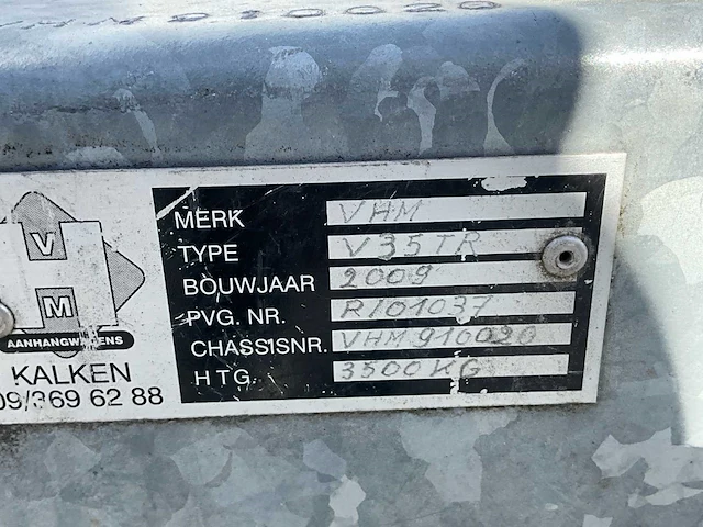 2009 vhm v35tr - 3-assige kipper - afbeelding 21 van  31